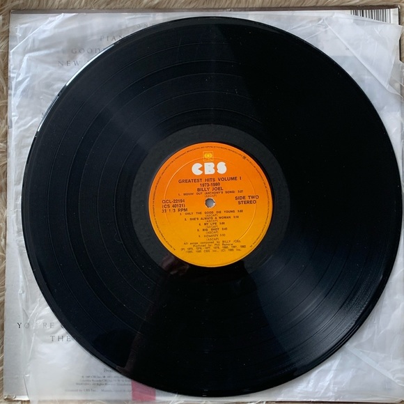 Billy Joel Greatest Hits Volume 1 & Volume 2 - Picture 6 of 6